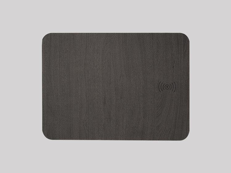 WoodCharge: Handcrafted Natural Wooden Wireless Charging Pad