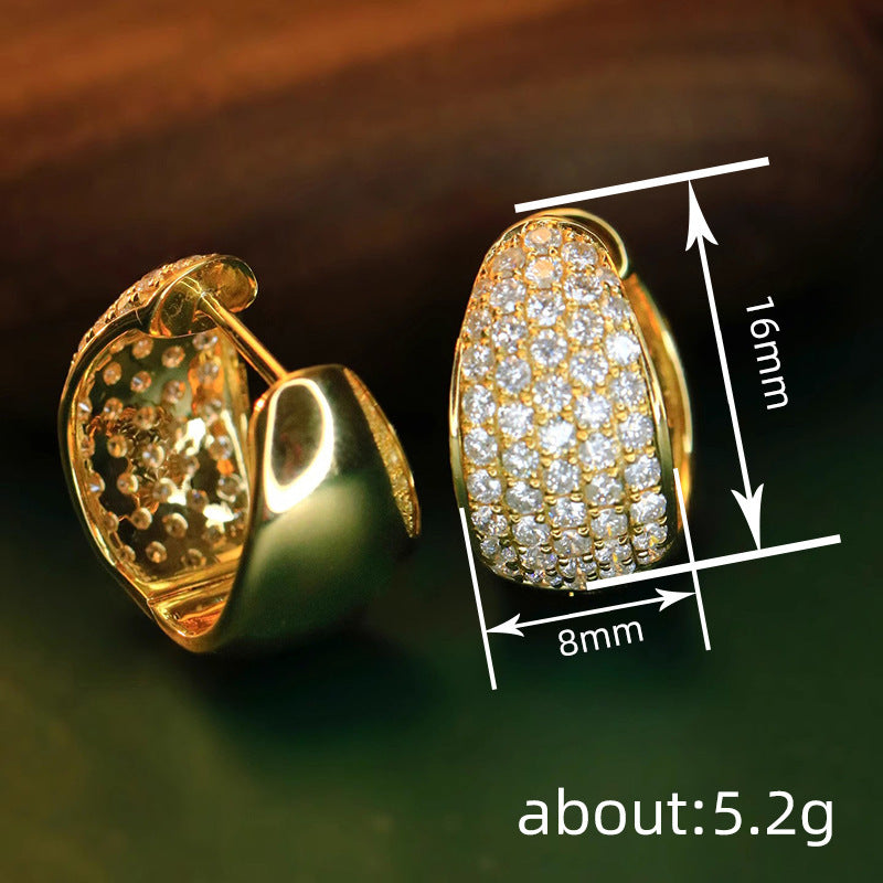 Exquisite Shiny Ear Clip Women