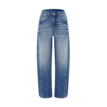 Wide Leg Jeans Stretch Fashion Casual
