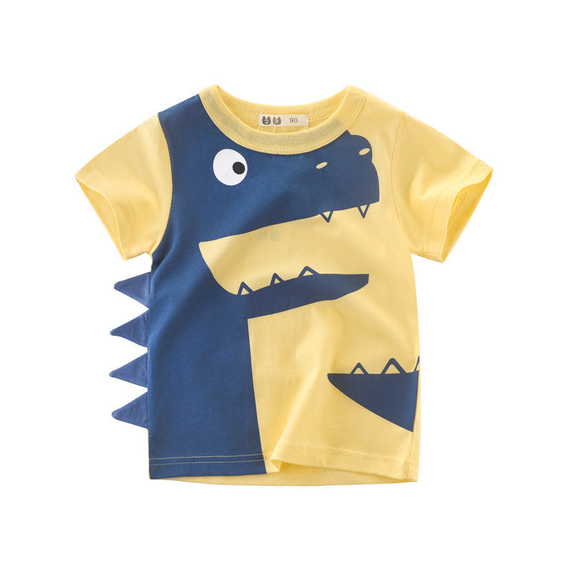 Summer Horizon Boys Designer Cotton Tee