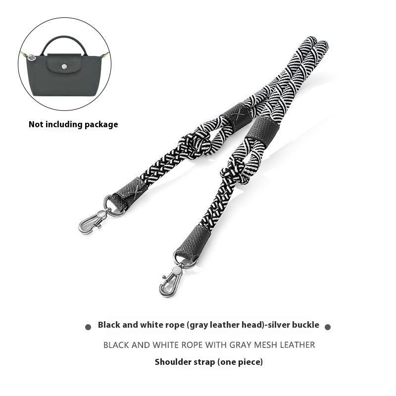 Punch-free Modification Accessories Braided Rope Shoulder Strap Crossbody Strap