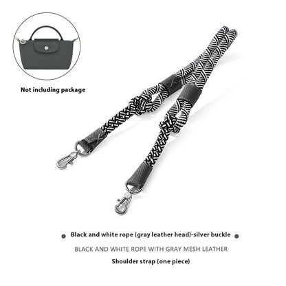 Punch-free Modification Accessories Braided Rope Shoulder Strap Crossbody Strap