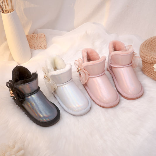 Middle  Big Cotton Children's Shoes Small Fragrance