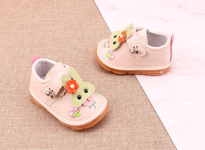 Girl with bell calling shoes