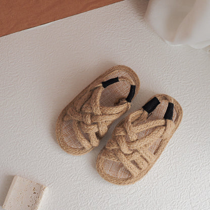 Nautical Rope: Hemp Rope Accent Signature Sling Sandals