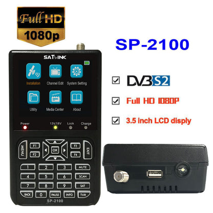 SATLINK SP-2100: HD DVB-S2 Satellite Finder & Star Tuner