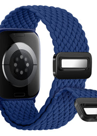 Wave Pattern Dark Sea Blue