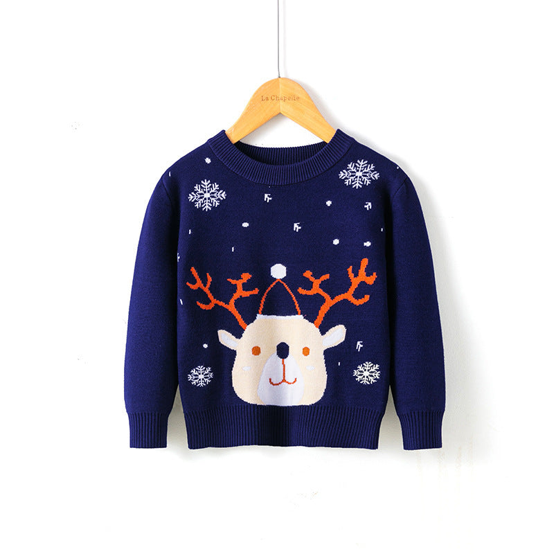 Solstice Snowflake Intarsia Knit Sweater