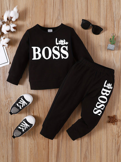 Typographic Statement Boys Occasion Set