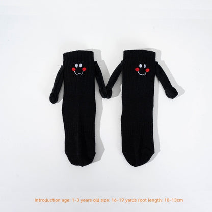 The Magnetic Bond: Magnetic Hand-Holding Tube Socks