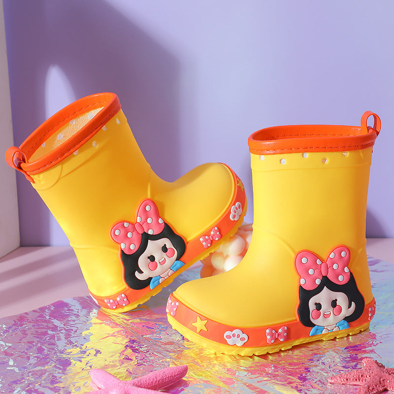 The Kindergarten Princess: Non-Slip Rain Boots