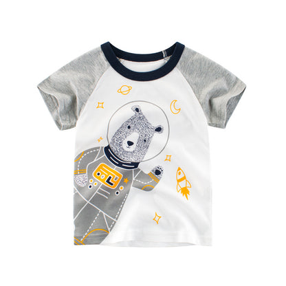 The Artisan Cartoon: Children’s Signature Graphic Cartoon T-Shirt