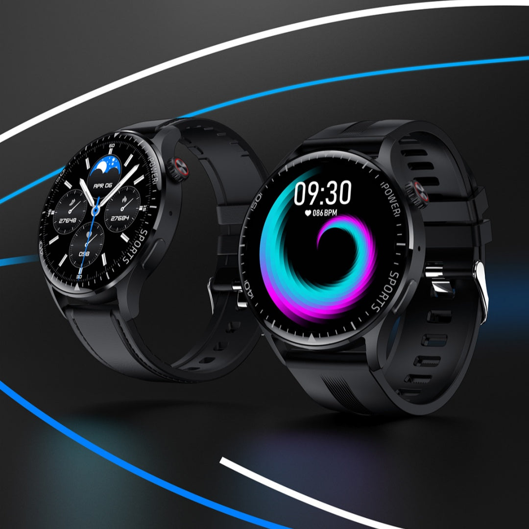 Dynamic Vision: HD Large Screen Blood Oxygen Monitoring Watch