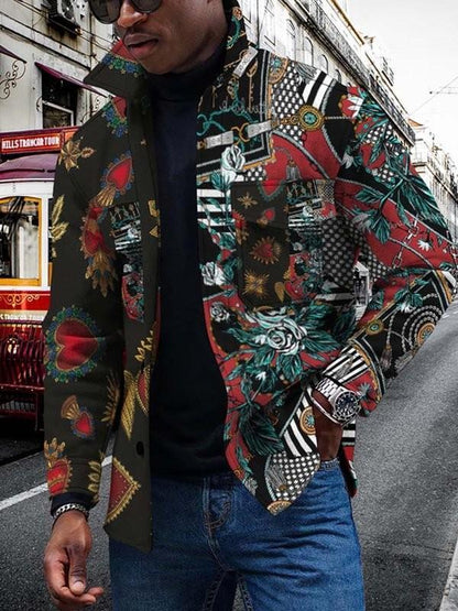 Gradual Change 3D Print Digital Button Cardigan