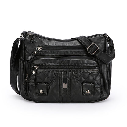 New Washed Fashion All-match Shoulder Messenger Bag
