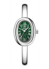 Silver Spiral Green