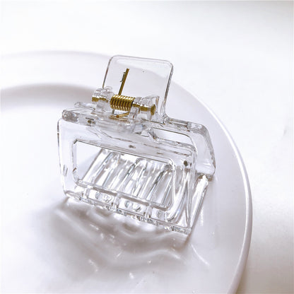 Hollow Square Ponytail And Updo Small Hairclip