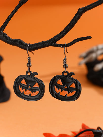Exaggerated Dark Halloween Jewelry Earrings