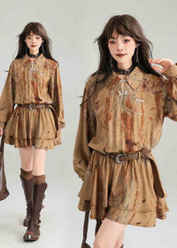 Deep khaki dress