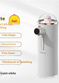 Cute Duck White Soap Dispenser
