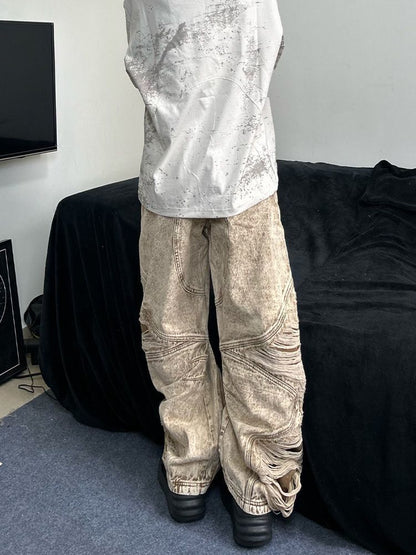 Women's Loose And Versatile American Floor Bending Knife Pants