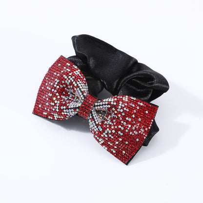 Simple Fashion And Fully-jewelled Bow Released Circle