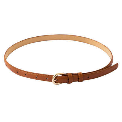 Pin Buckle Women's Student Decoration Skirt Shirt Jeans Strap