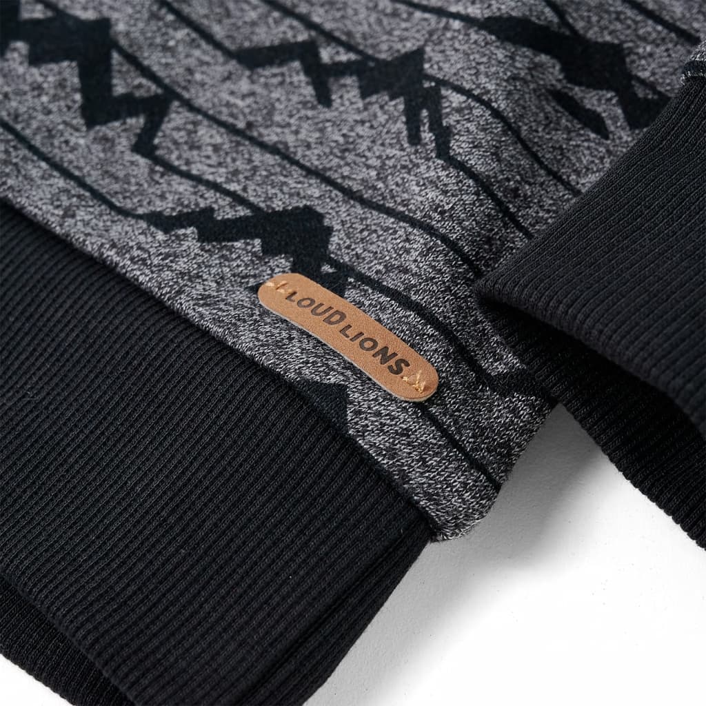 Children's sweatshirt navy blue melange 116