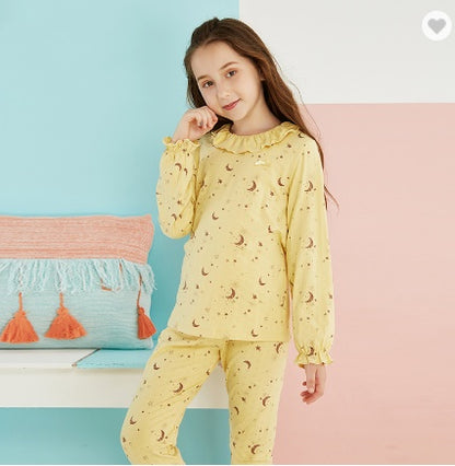 Pure Comfort: Signature Girls’ Cotton Pajamas