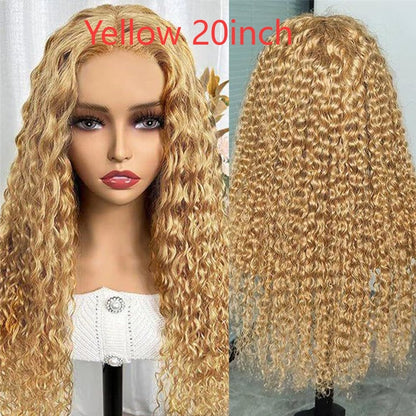 European And American Ladies Front Lace Synthetic Wigs