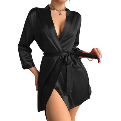 The Solid Robe: Fashion Personality Ladies’ Robe