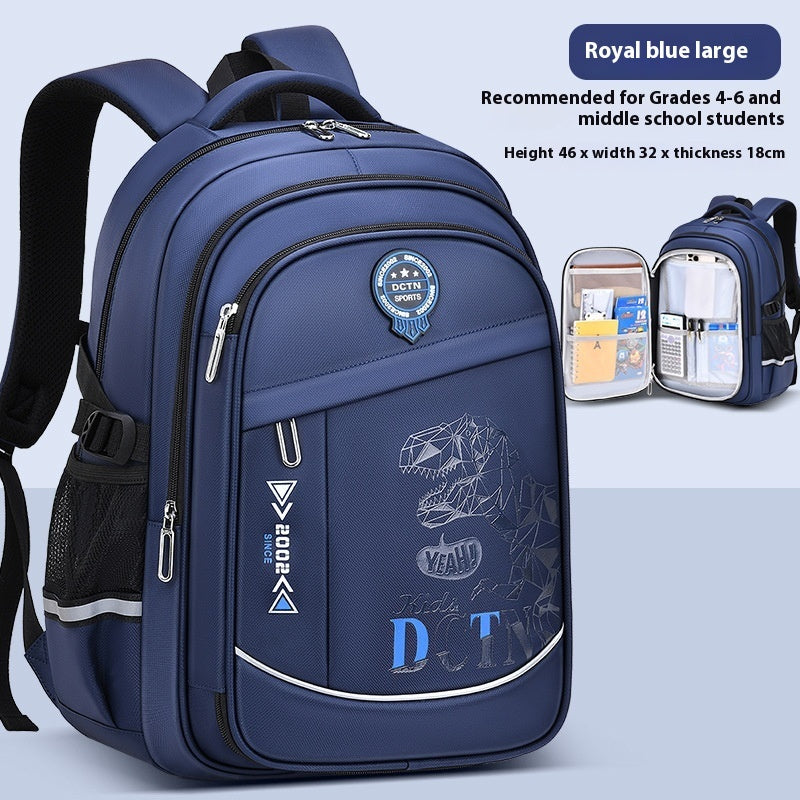 The Multi-Compartment: Burden-Reduction Large-Capacity Schoolbag