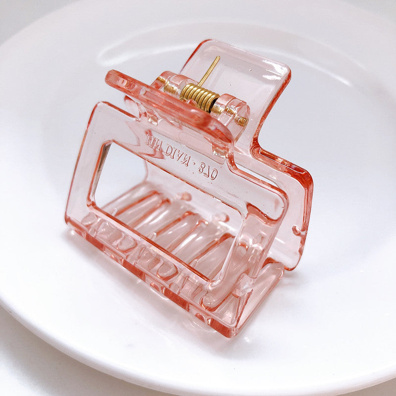 Hollow Square Ponytail And Updo Small Hairclip