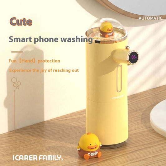 Household Automatic Inductive Soap Dispenser Foam Electric Washing Phone