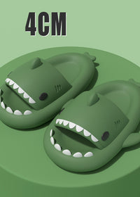4CM Thick Sole Dark green