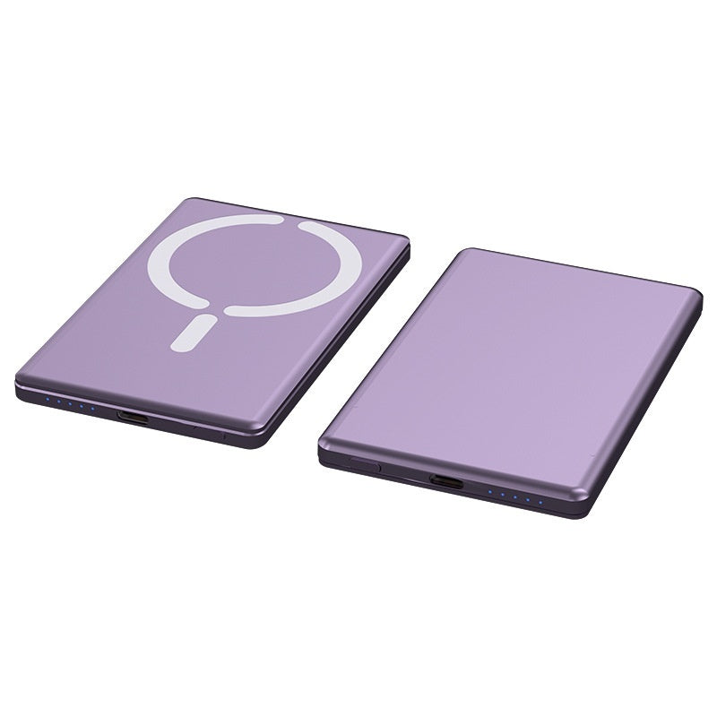 MagSlim Power: Ultra-Thin Magnetic Mini Portable Power Bank