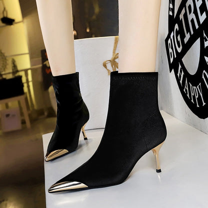 Light Luxury Women's Boots Banquet Pedicure Slimming