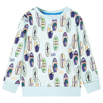The Azure Melange: Light Blue Melange Sweatshirt Series