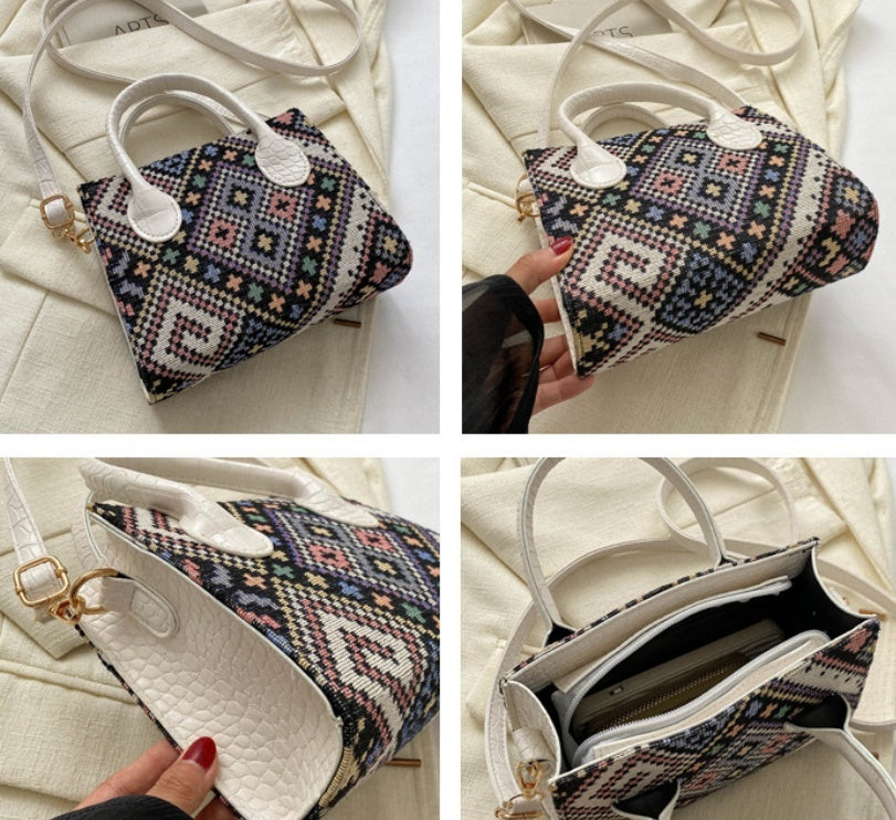 New French Fairy Mini Love Messenger Bag with Gold Hardware and Soft