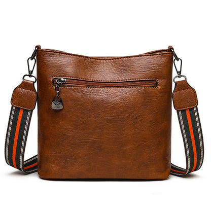 European American Simple Versatile Bucket Bag