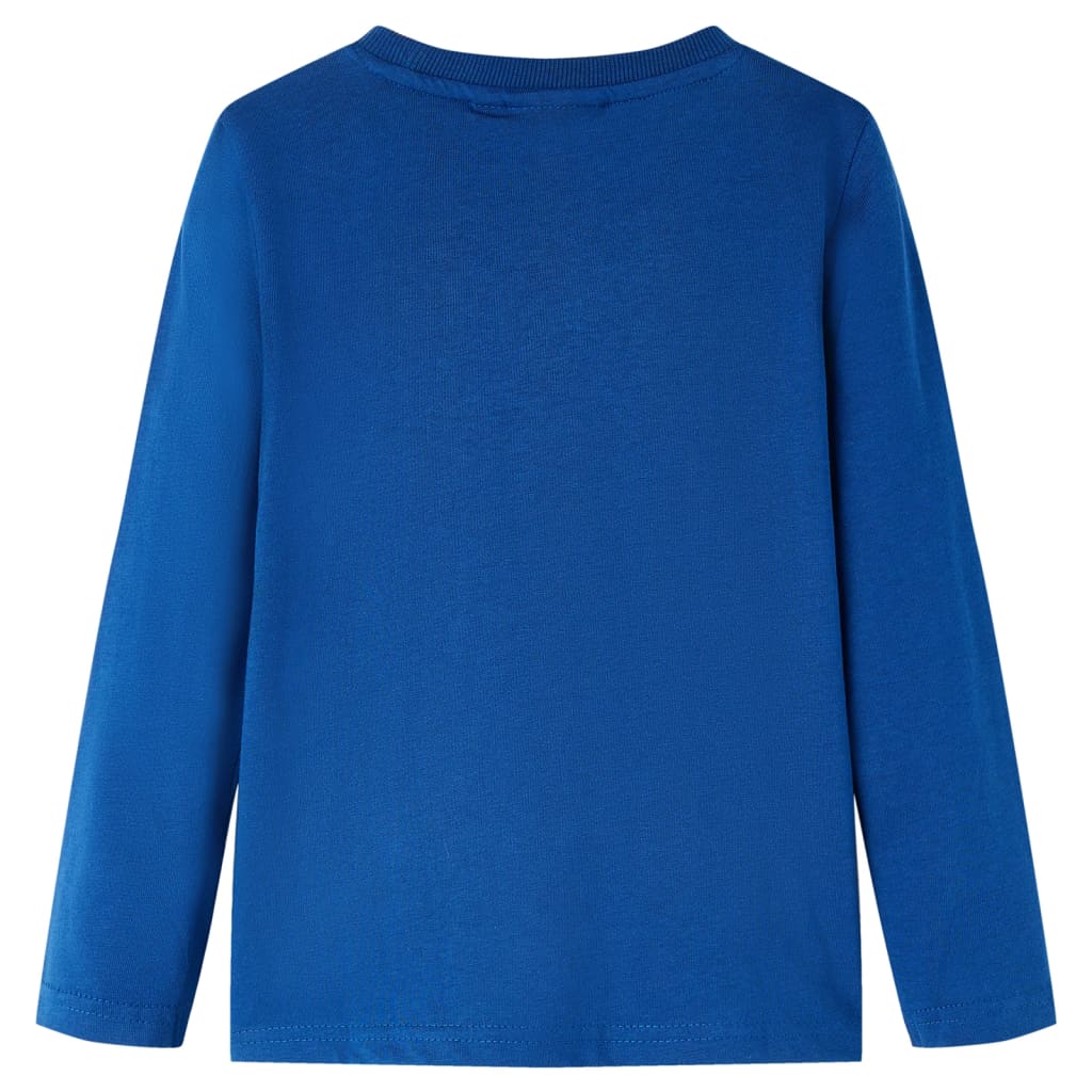 The Deep Sea: Dark Blue Signature Long Sleeve Shirt
