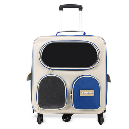 Pet Trolley Bag Outing Carry Bag Foldable