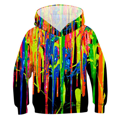 Immersive 3D Vision Digital Graphic Hoodie