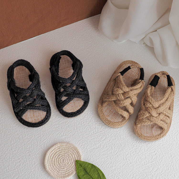 Nautical Rope: Hemp Rope Accent Signature Sling Sandals
