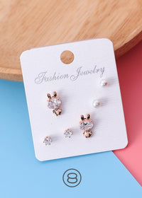 8 K9238 Rabbit Rose Gold