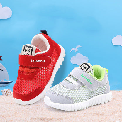 The First Step: Breathable Sports Mesh Toddler Shoes