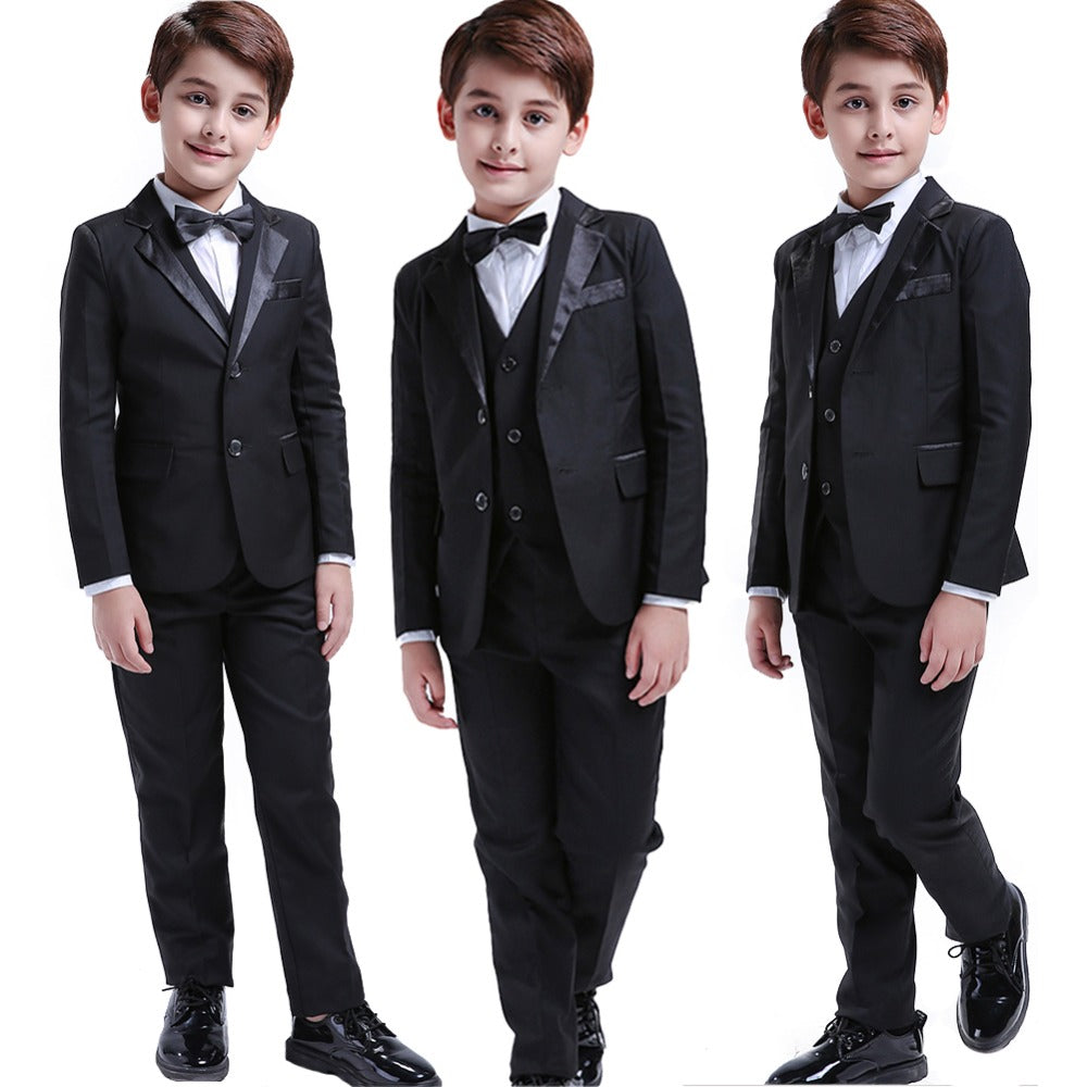 The Legacy Quintet: Premium 5-Piece Children’s Formal Suit