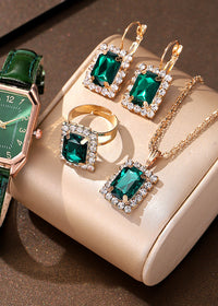Green four piece set