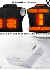 Black 9heating areas XXL