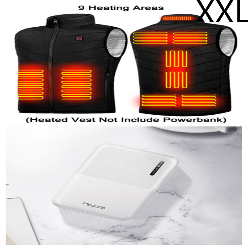 HeatVest Power: Heating Vest Mobile Power Bank Combo